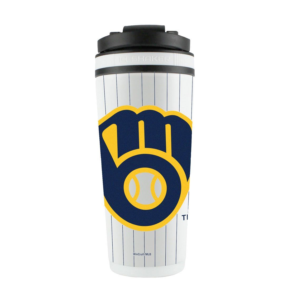Milwaukee Brewers Ice Shaker 26oz Stainless Steel - Special Order