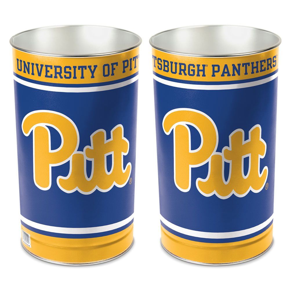 Pittsburgh Panthers Wastebasket 15 Inch Special Order