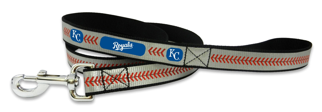 Kansas City Royals Reflective Baseball Leash - S