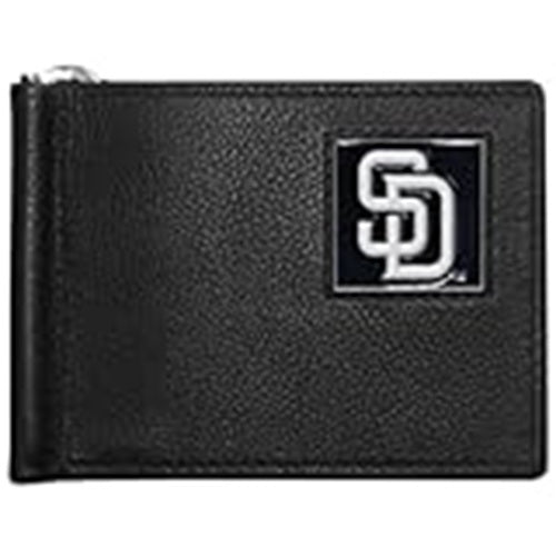 San Diego Padres Wallet Leather Billfold Clip Wallet