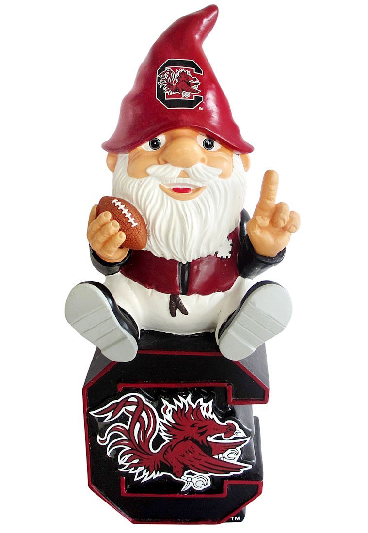 South Carolina Gamecocks Garden Gnome - On Team Logo