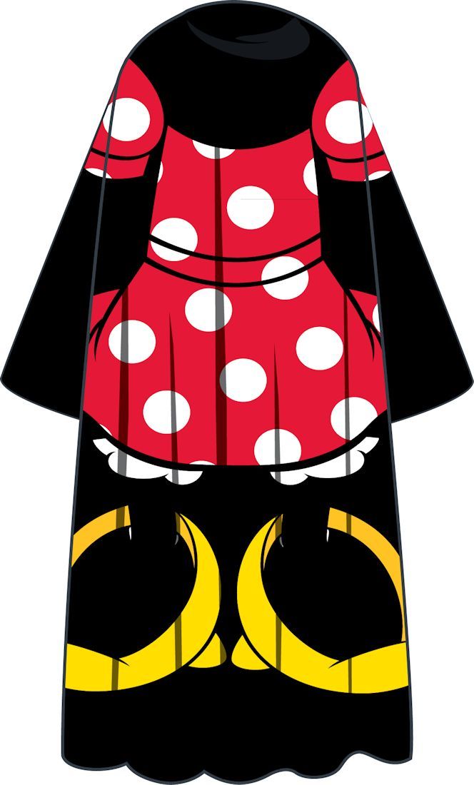 Mickey Mouse Blanket 48x71 Comfy Throw Minnie Mouse
