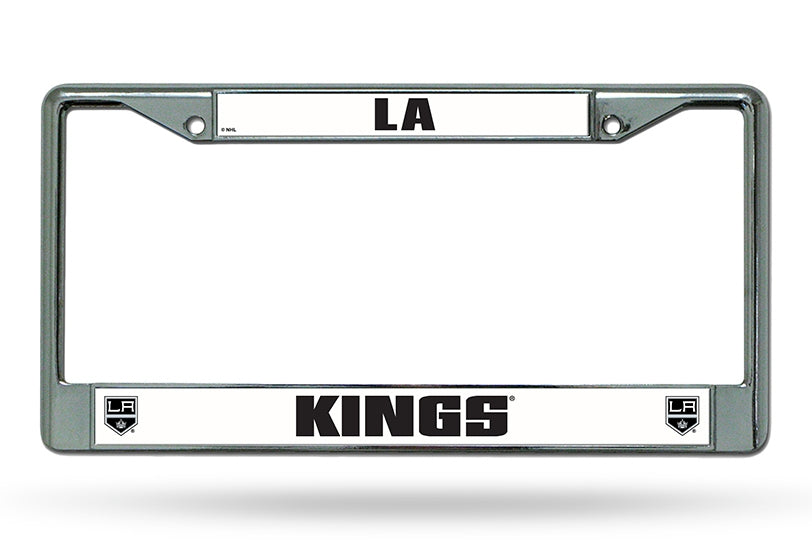 Los Angeles Kings License Plate Frame Chrome