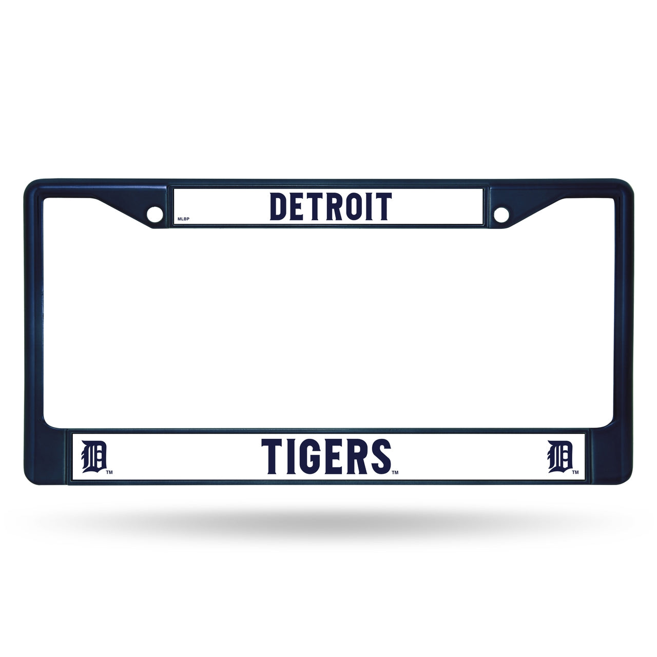 Detroit Tigers License Plate Frame Metal Navy