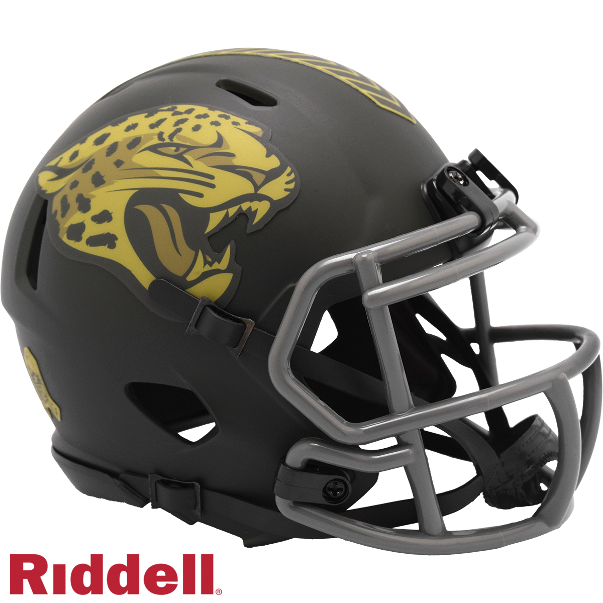 Jacksonville Jaguars Helmet Riddell Replica Mini Speed Style Salute To Service 2025