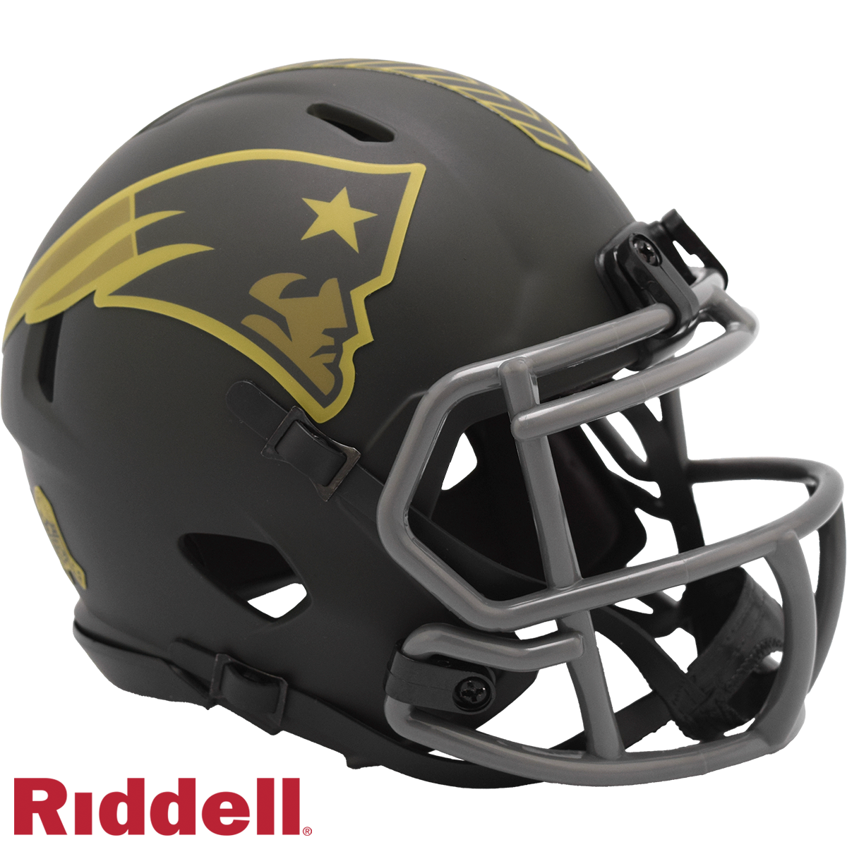 New England Patriots Helmet Riddell Replica Mini Speed Style Salute To Service 2025