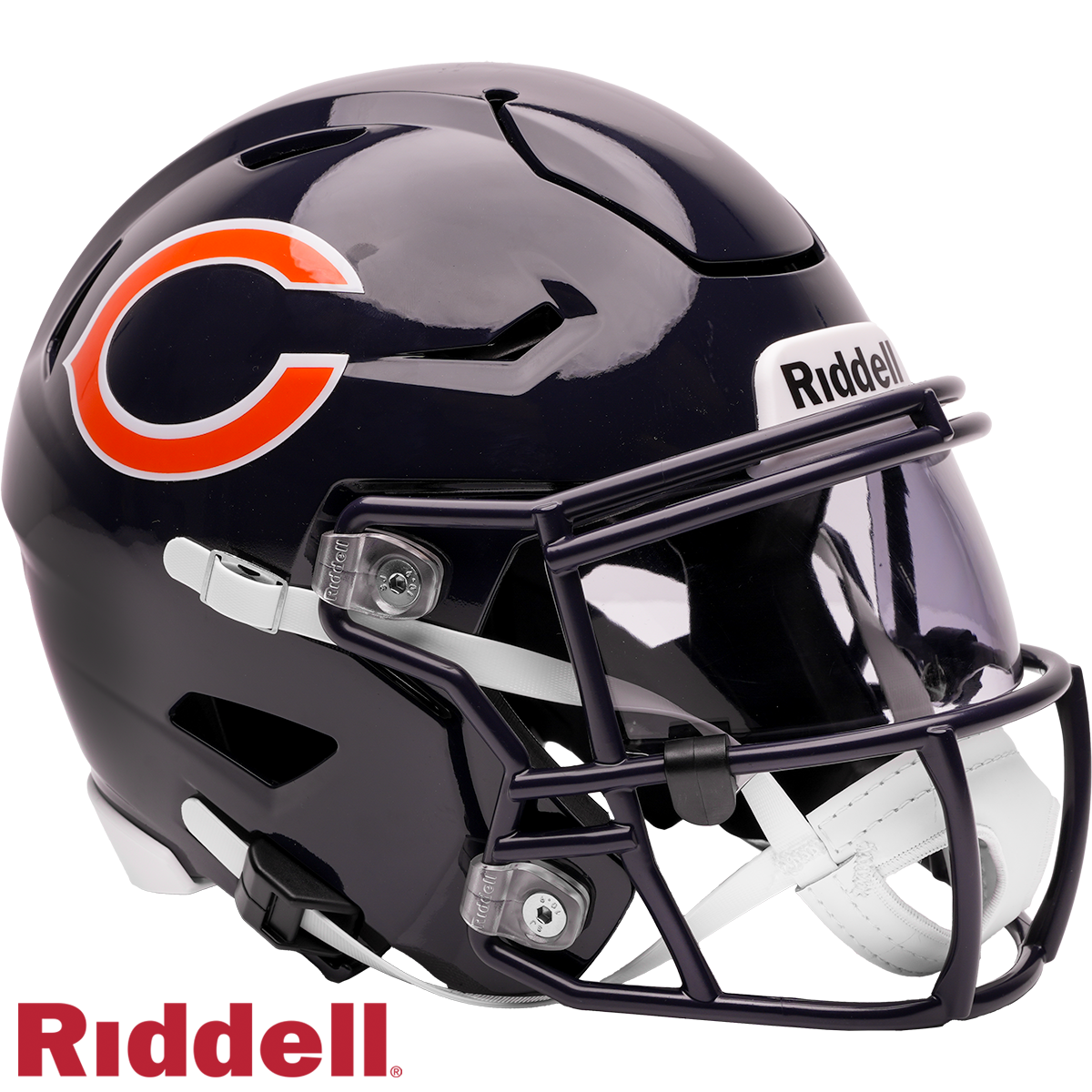 Chicago Bears Helmet Riddell Replica Mid-Size MIDI SpeedFlex Style
