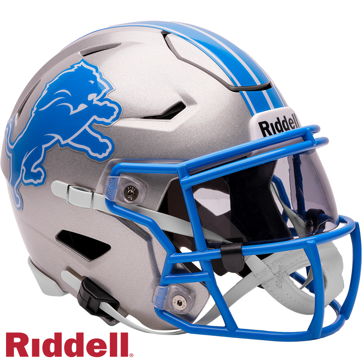 Detroit Lions Helmet Riddell Replica Mid-Size MIDI SpeedFlex Style