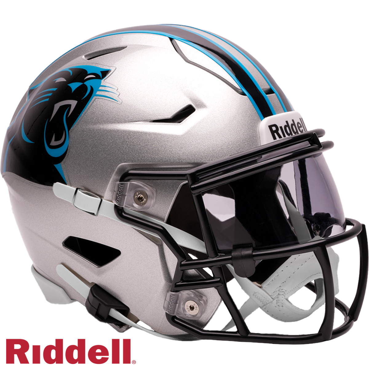 Carolina Panthers Helmet Riddell Replica Mid-Size MIDI SpeedFlex Style