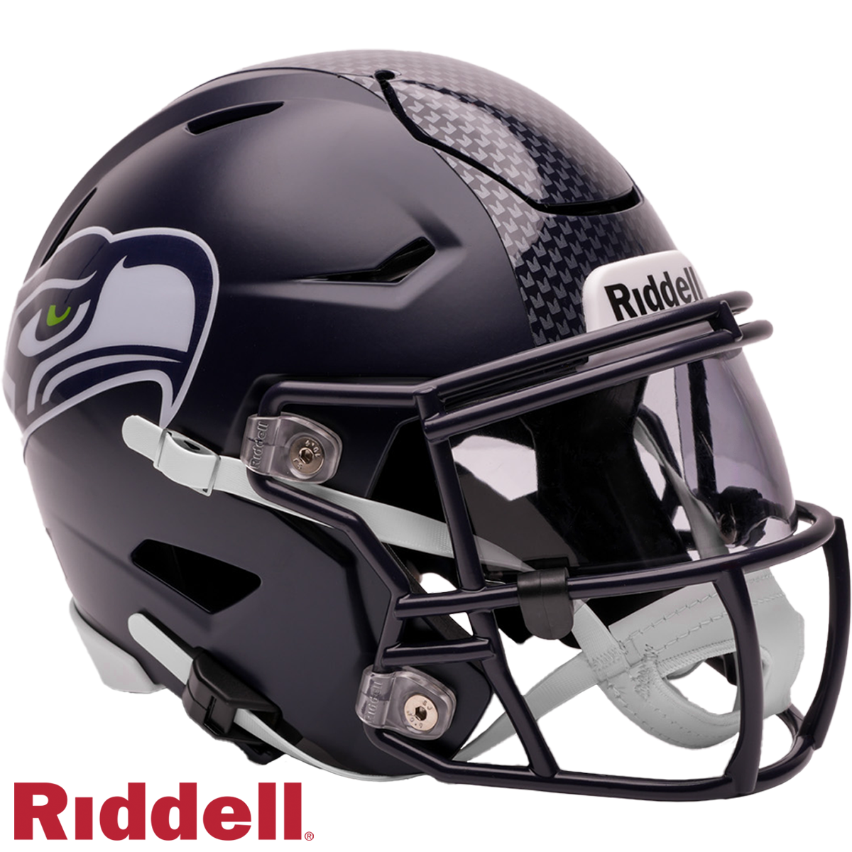 Seattle Seahawks Helmet Riddell Replica Mid-Size MIDI SpeedFlex Style