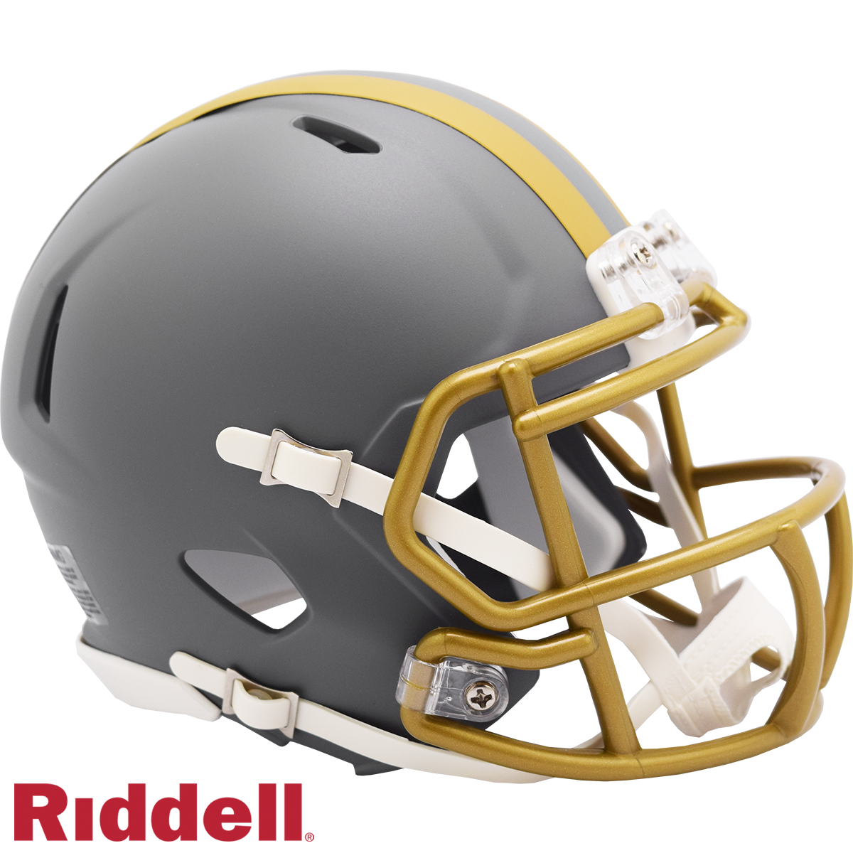 Cleveland Browns Helmet Riddell Replica Mini Speed Style Slate Alternate