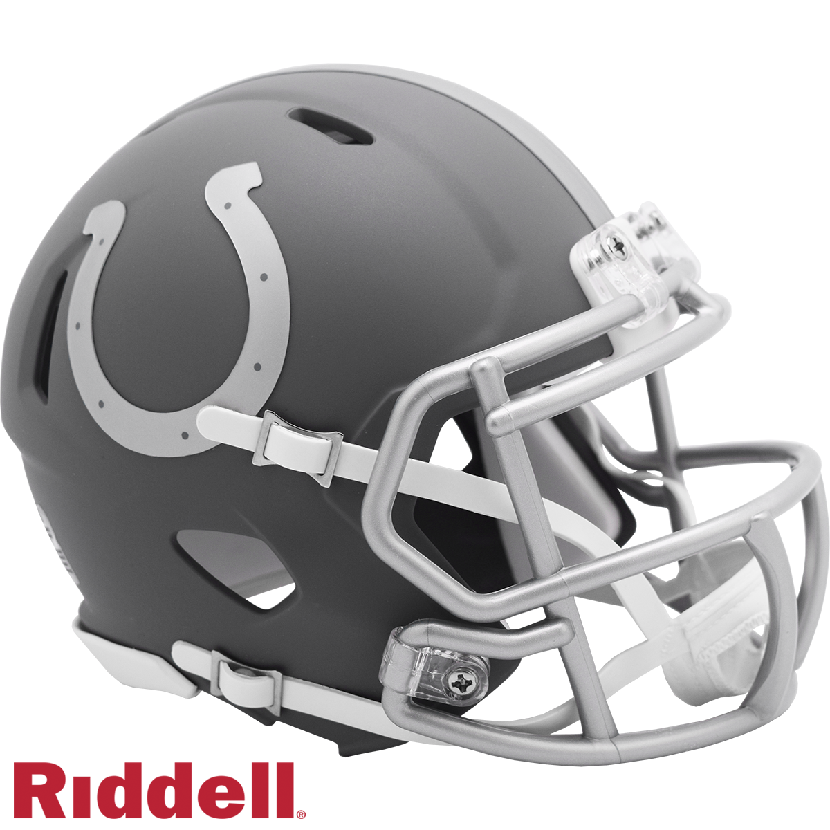 Indianapolis Colts Helmet Riddell Replica Mini Speed Style Slate Alternate