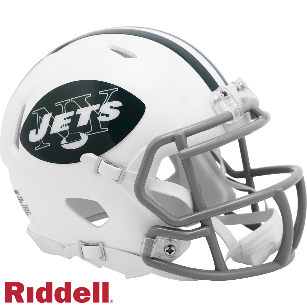 New York Jets Helmet Riddell Replica Mini Speed Style 1965-1977 T/B