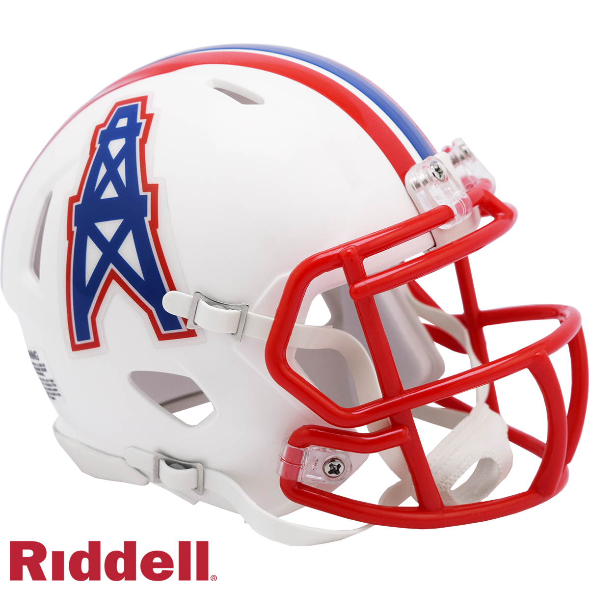 Houston Oilers Helmet Riddell Replica Mini Speed Style 1981-1998 T/B