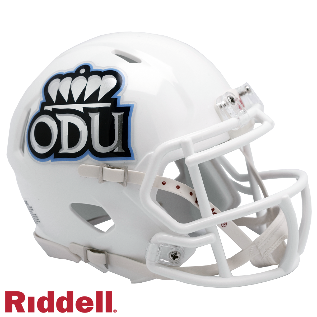 Old Dominion Monarchs Helmet Riddell Replica Mini Speed Style White