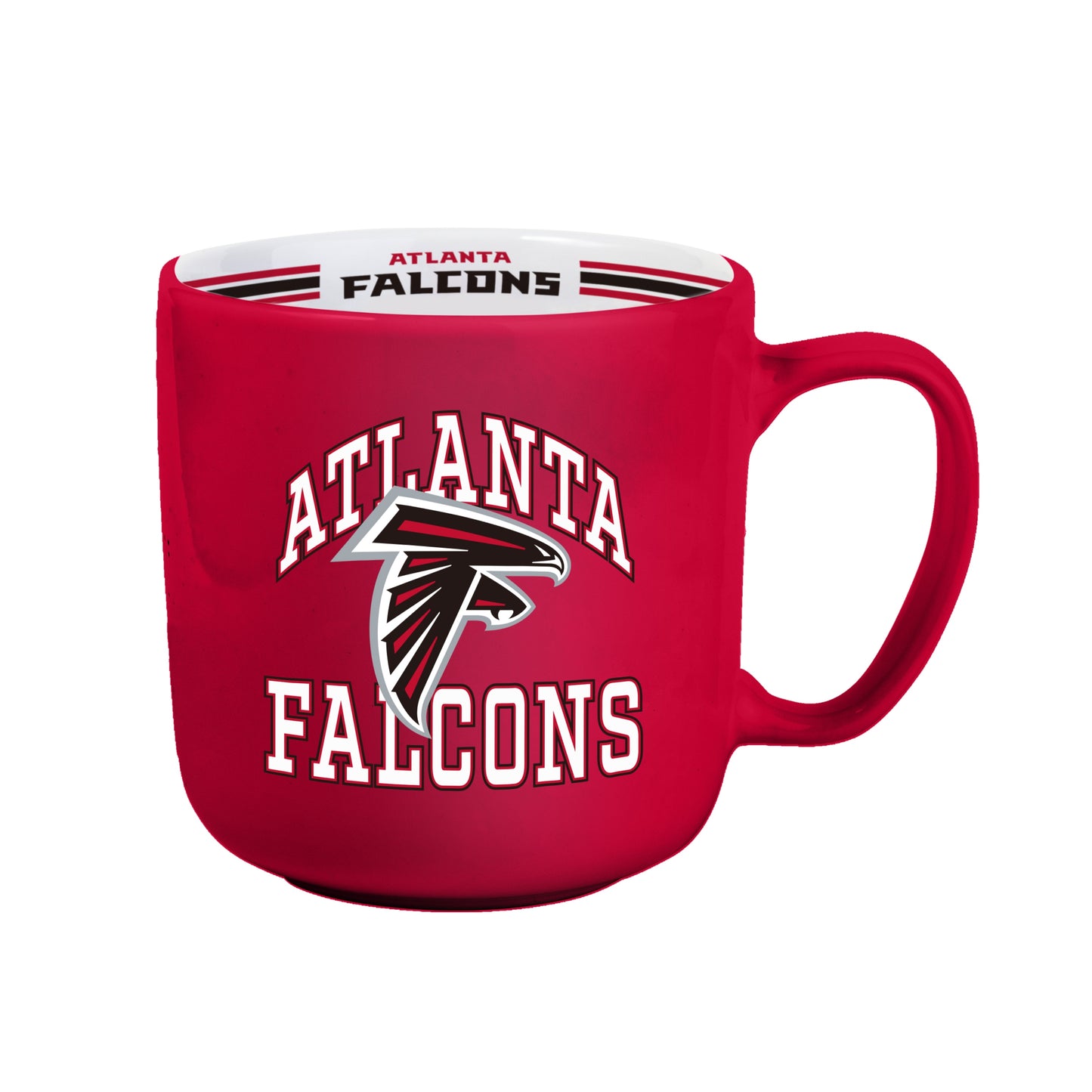 Atlanta Falcons Coffee Mug 15oz Stripe Design