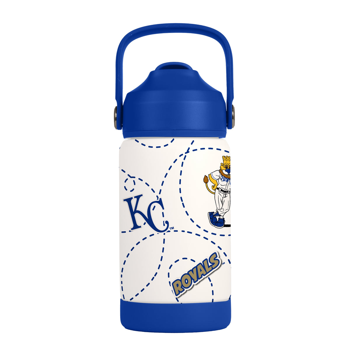 Kansas City Royals Kids Bottle 12oz Stainless Steel Mascot