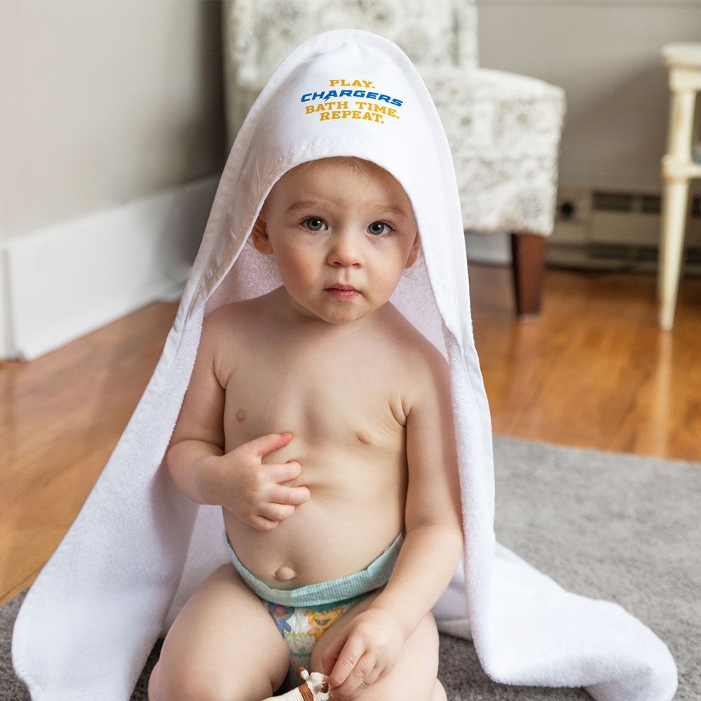 Los Angeles Chargers Hooded Baby Towel All Pro