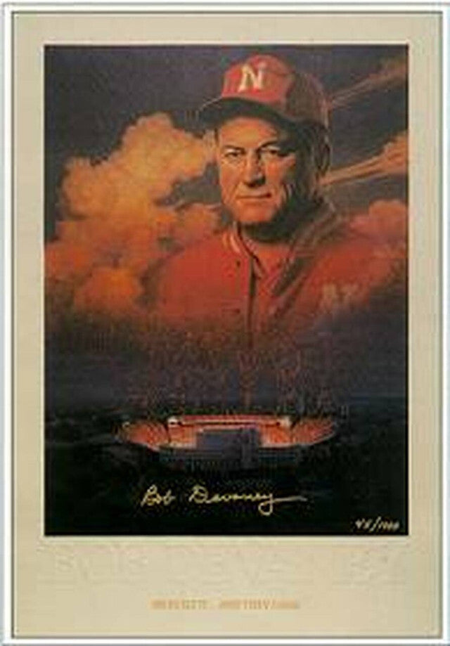 Bob Devaney Autographed Print (Unframed)