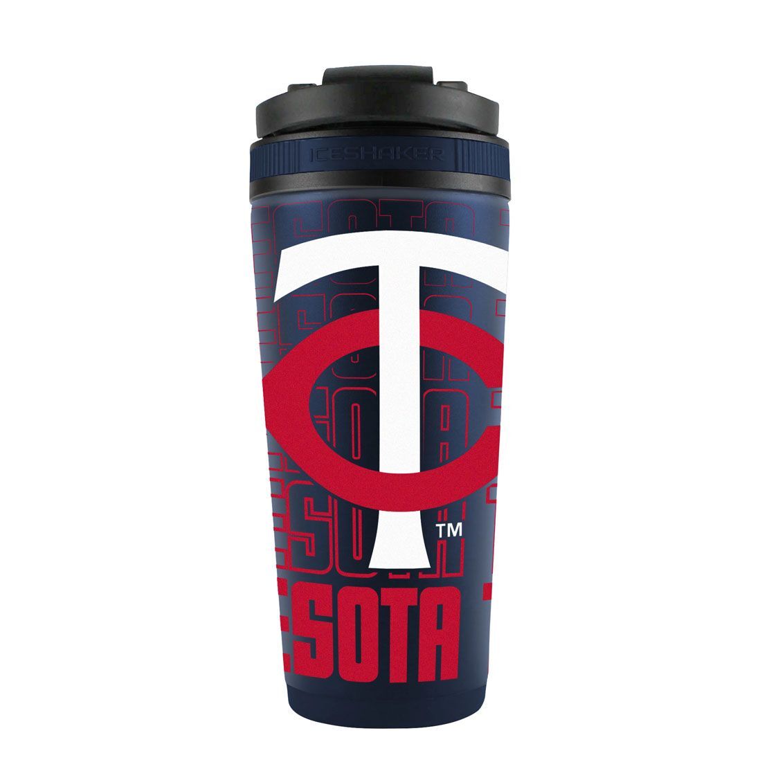 Minnesota Twins Ice Shaker 26oz Stainless Steel - Special Order