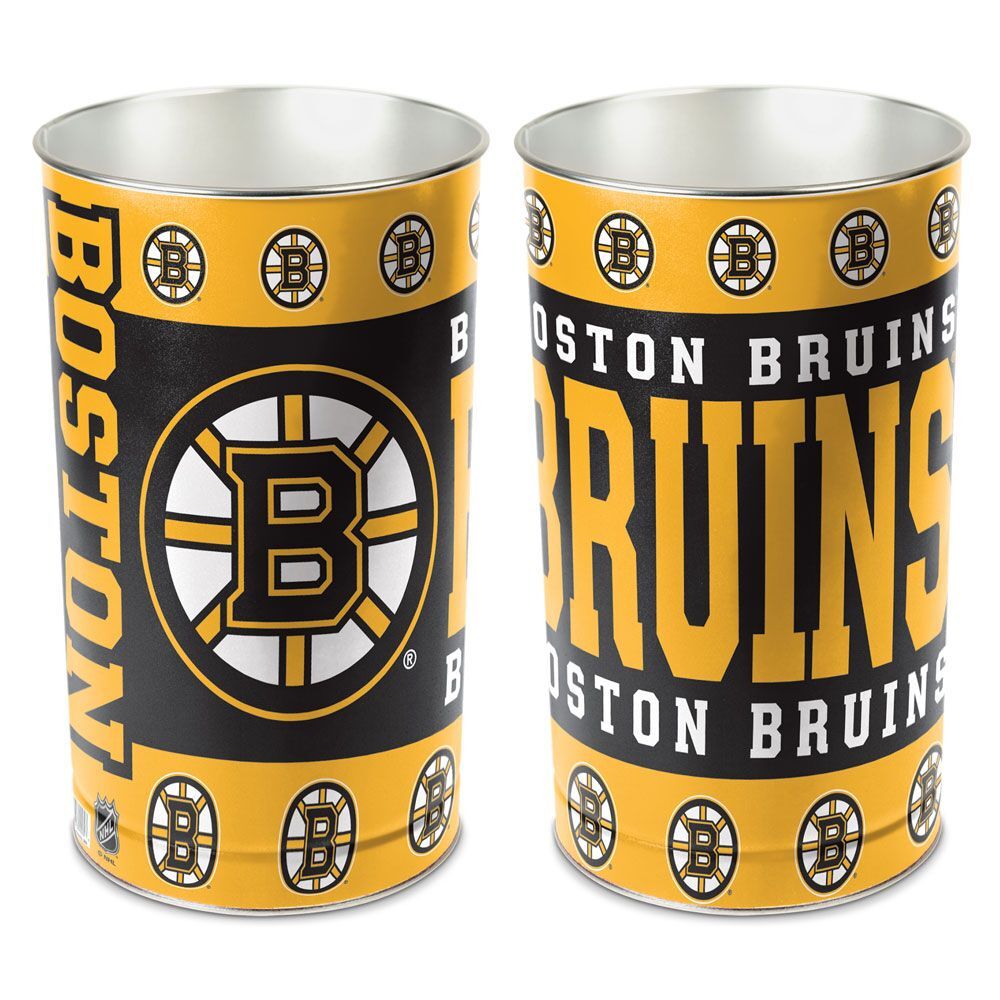 Boston Bruins Wastebasket 15 Inch