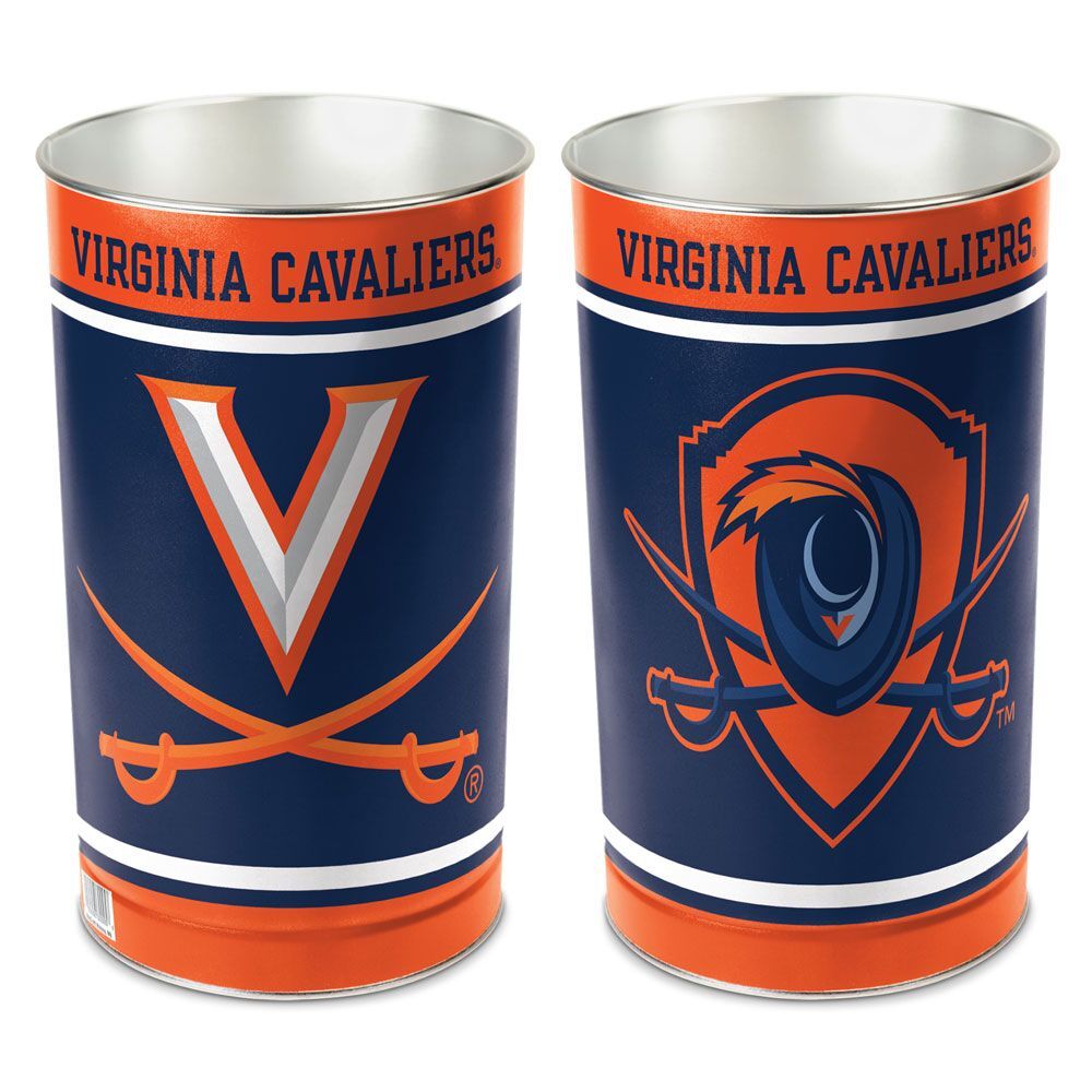 Virginia Cavaliers Wastebasket 15 Inch Special Order