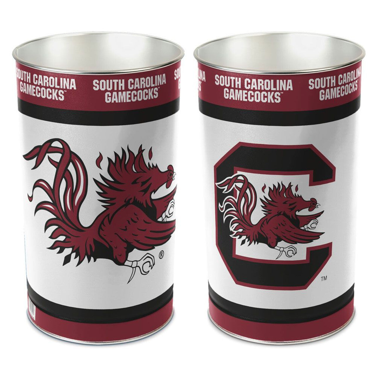 South Carolina Gamecocks Wastebasket 15 Inch