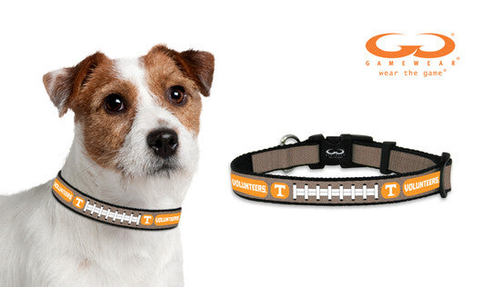 Tennessee Volunteers Classic Leather Toy Football Collar