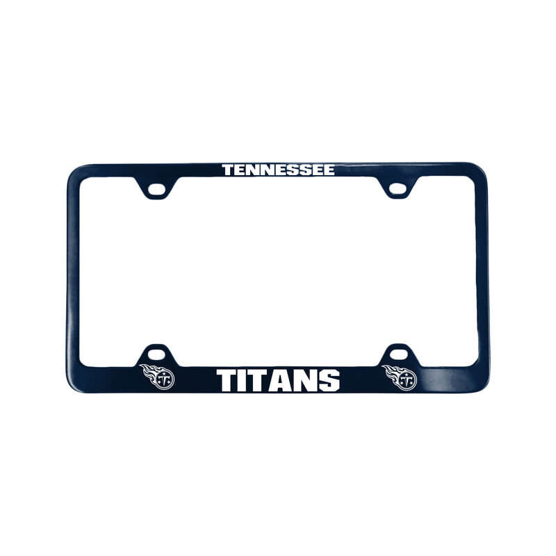 Tennessee Titans License Plate Frame Laser Cut Blue
