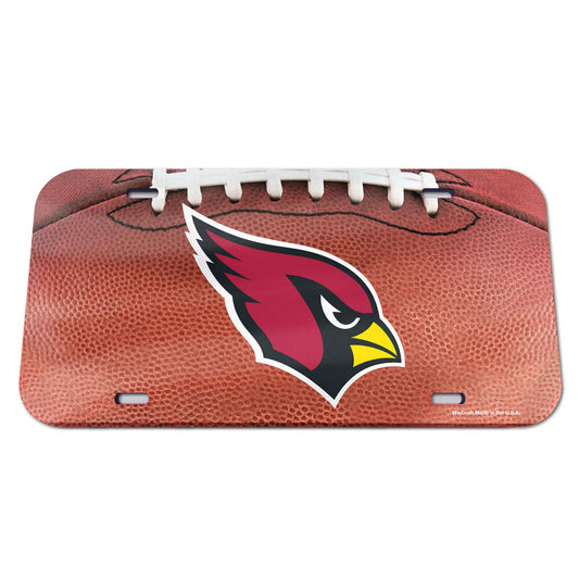 Arizona Cardinals License Plate - Crystal Mirror - Football