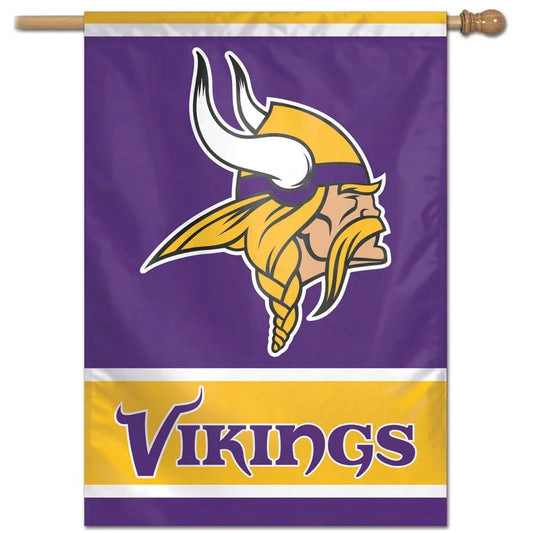 Minnesota Vikings Banner 28x40 Vertical
