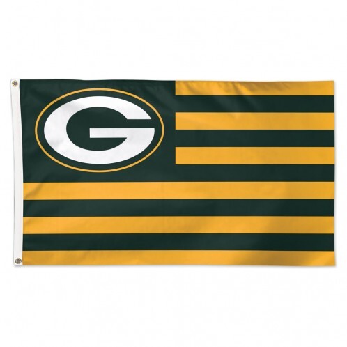 Green Bay Packers Flag 3x5 Deluxe Americana Design