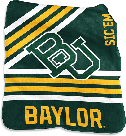 Baylor Bears Blanket 50x60 Raschel Throw