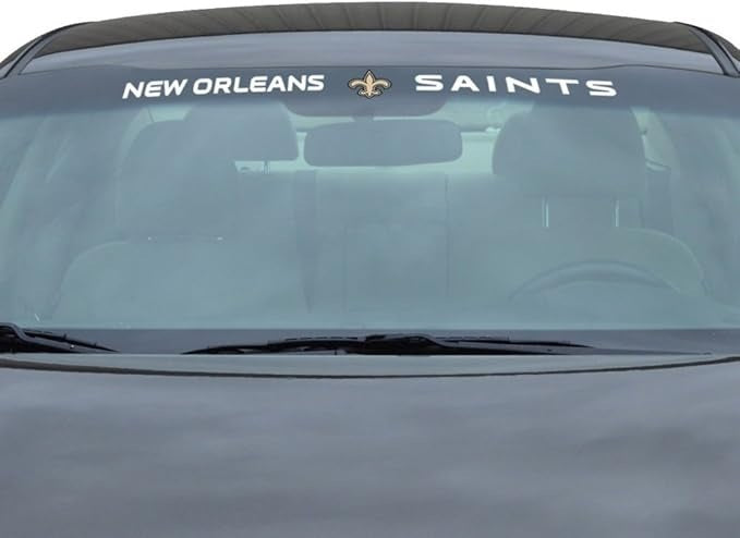 New Orleans Saints Decal 35x4 Windshield Style