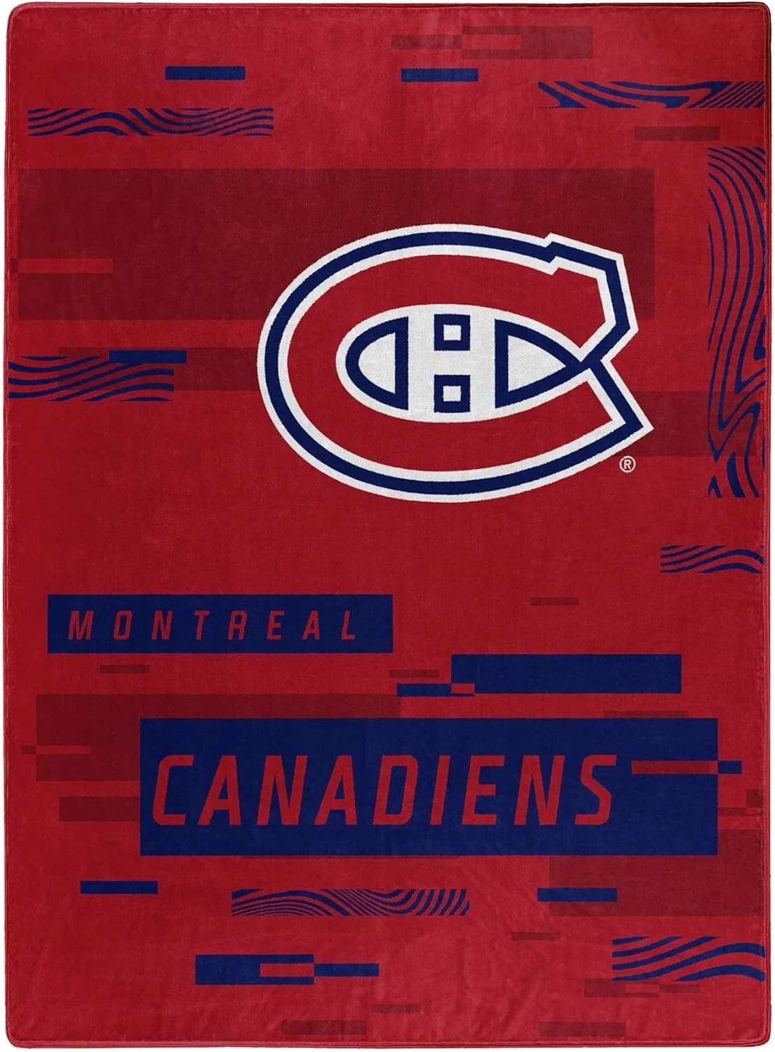 Montreal Canadiens Blanket 60x80 Raschel Digitize Design