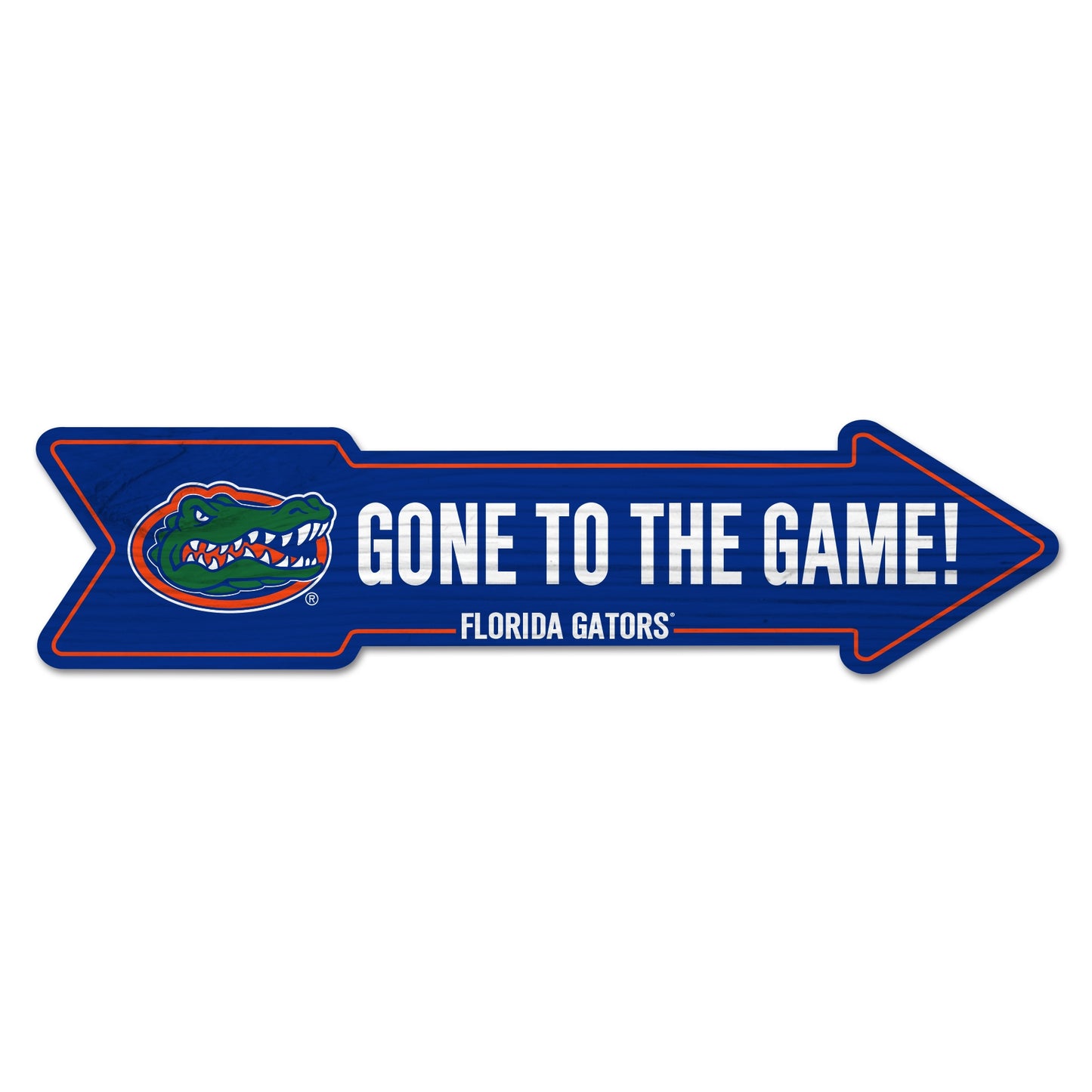 Florida Gators Sign 6x24 Wood Arrow