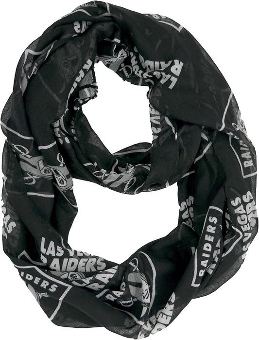 Las Vegas Raiders Scarf Infinity Style LV Design