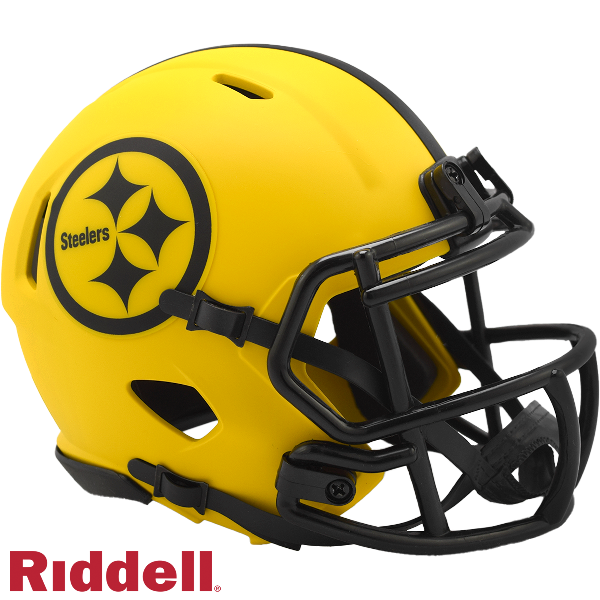 Pittsburgh Steelers Helmet Riddell Replica Mini Speed Style Rave Alternate