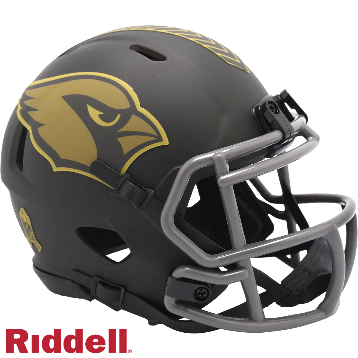 Arizona Cardinals Helmet Riddell Replica Mini Speed Style Salute To Service 2025