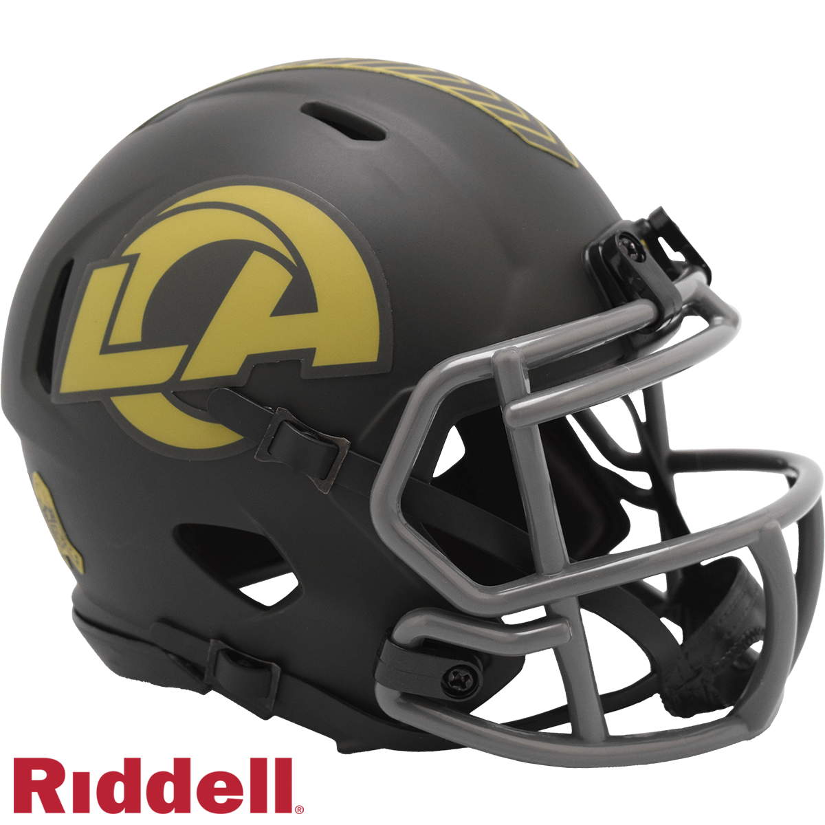 Los Angeles Rams Helmet Riddell Replica Mini Speed Style Salute To Service 2025