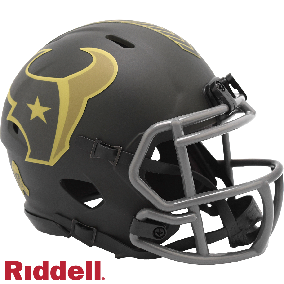 Houston Texans Helmet Riddell Replica Mini Speed Style Salute To Service 2025