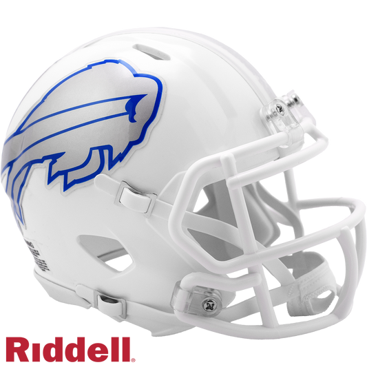 Buffalo Bills Helmet Riddell Replica Mini Speed Style Rivalry Alternate 2025