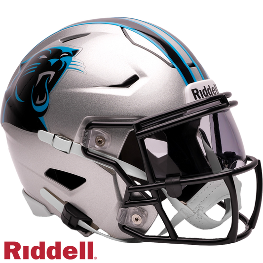 Carolina Panthers Helmet Riddell Replica Mid-Size MIDI SpeedFlex Style