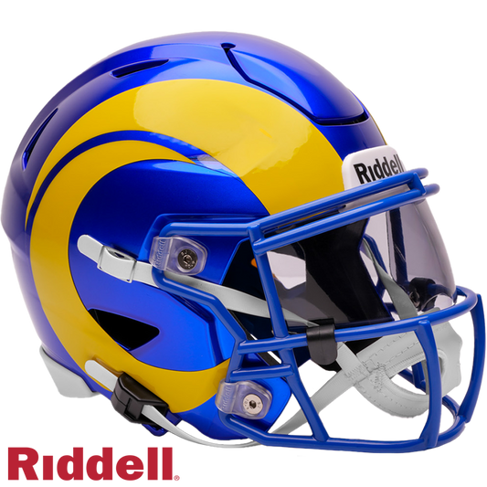 Los Angeles Rams Helmet Riddell Replica Mid-Size MIDI SpeedFlex Style