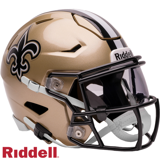 New Orleans Saints Helmet Riddell Replica Mid-Size MIDI SpeedFlex Style