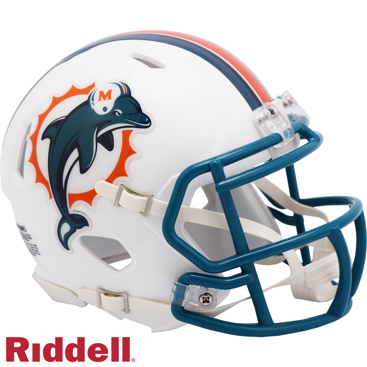 Miami Dolphins Helmet Riddell Replica Mini Speed Style 1997-2012 T/B