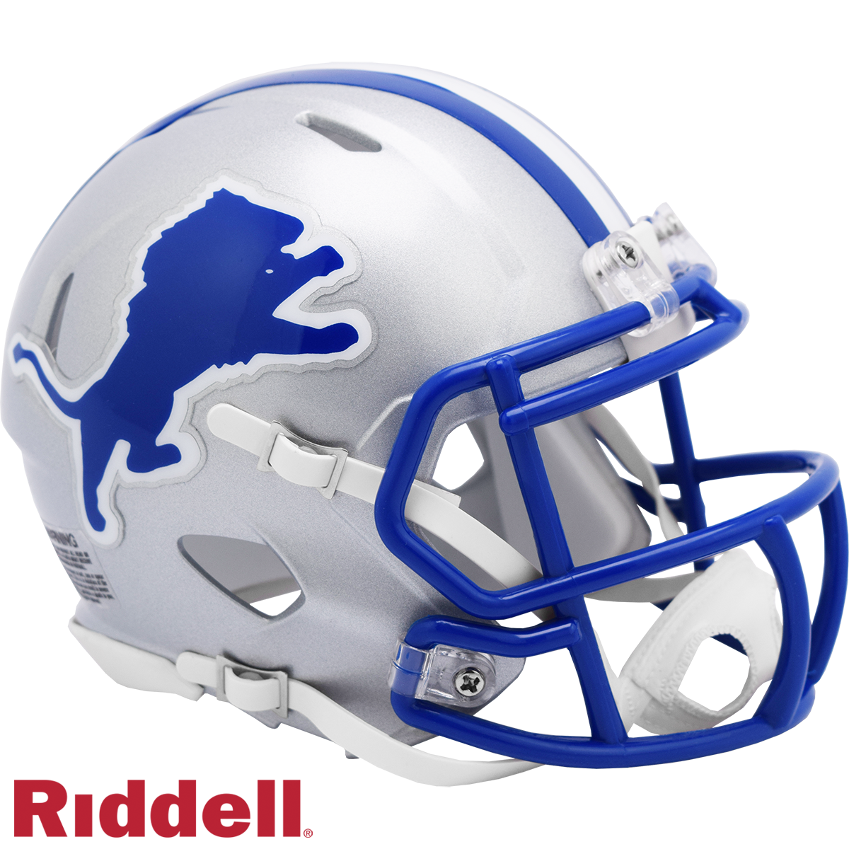 Detroit Lions Helmet Riddell Replica Mini Speed Style 1983-2002 T/B