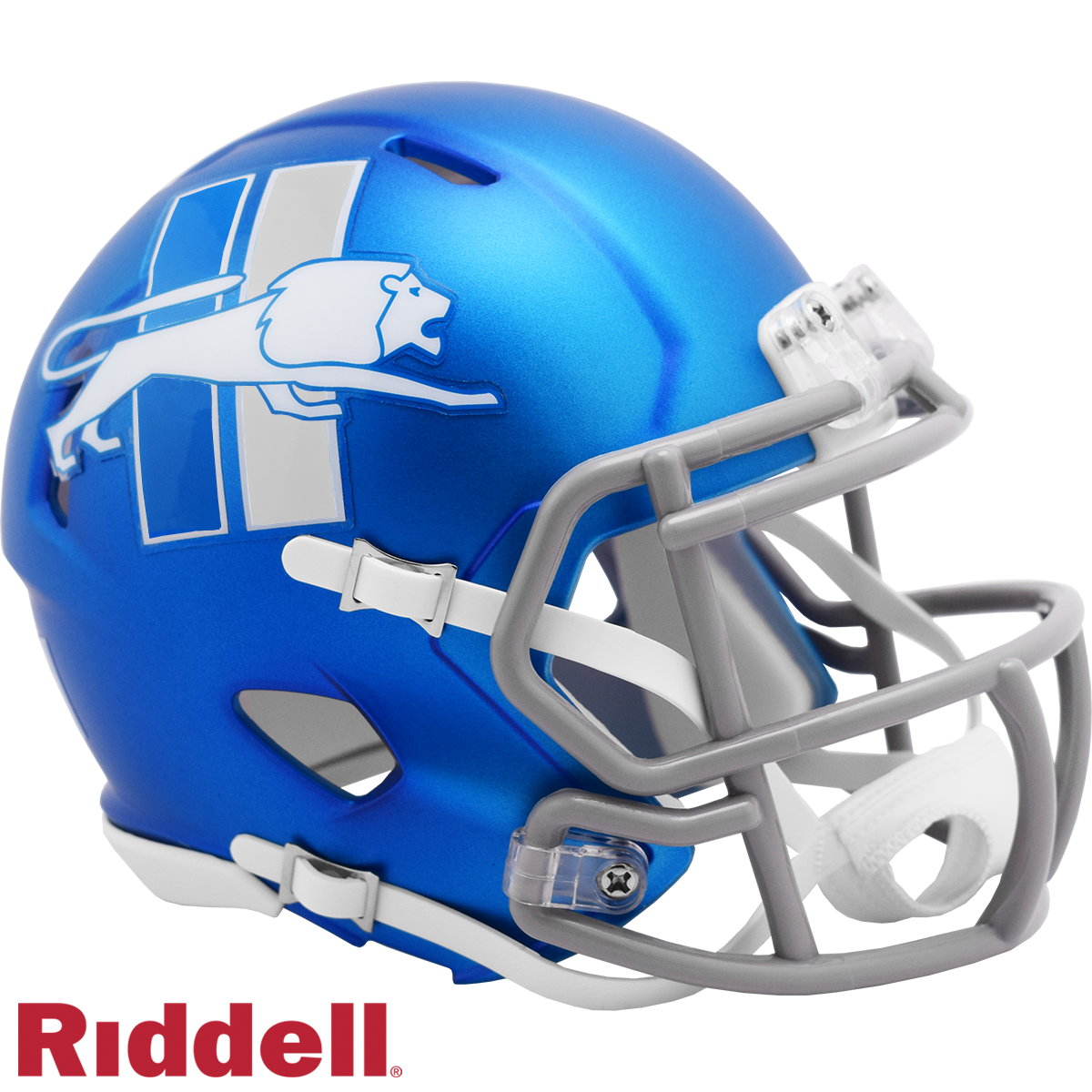 Detroit Lions Helmet Riddell Replica Mini Speed Style On-Field Alternate 2023