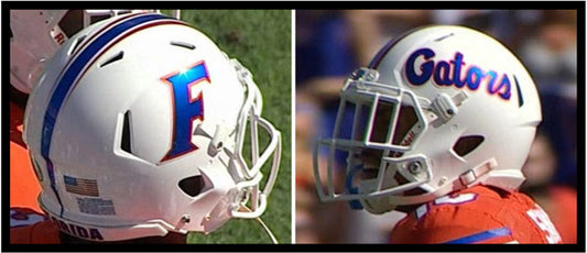 Florida Gators Helmet Riddell Replica Mini Speed Style 2015 White