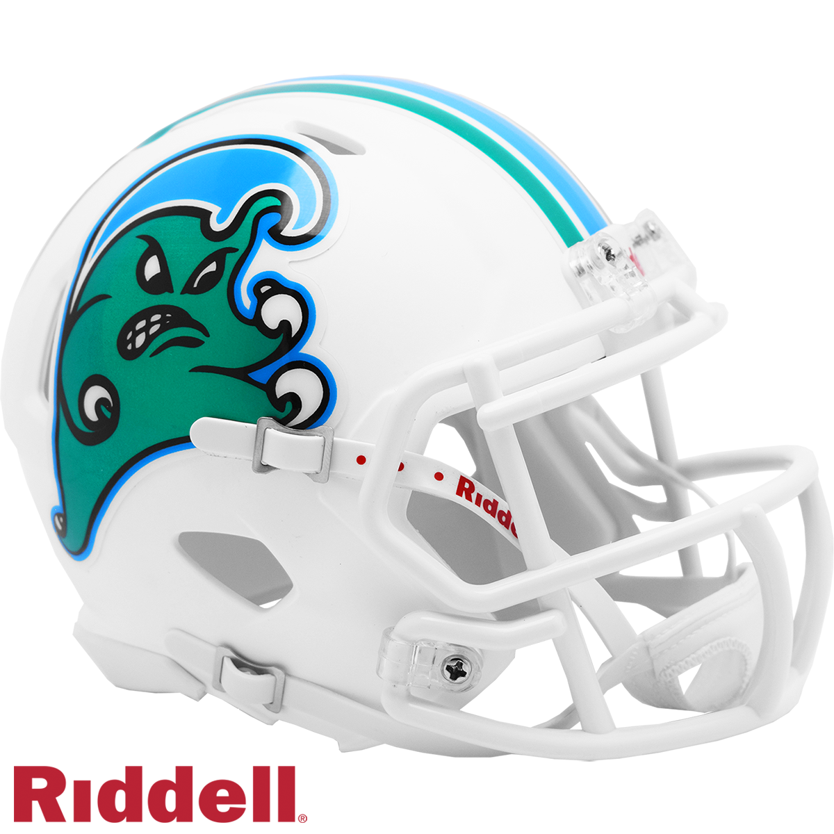 Tulane Green Wave Helmet Riddell Replica Mini Speed Style